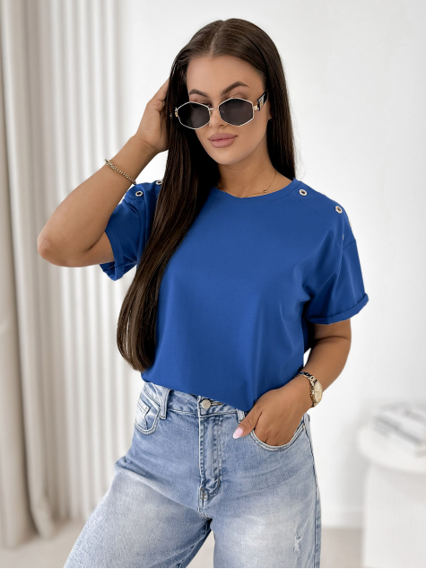 BLOUSE MURPHY BLEUET