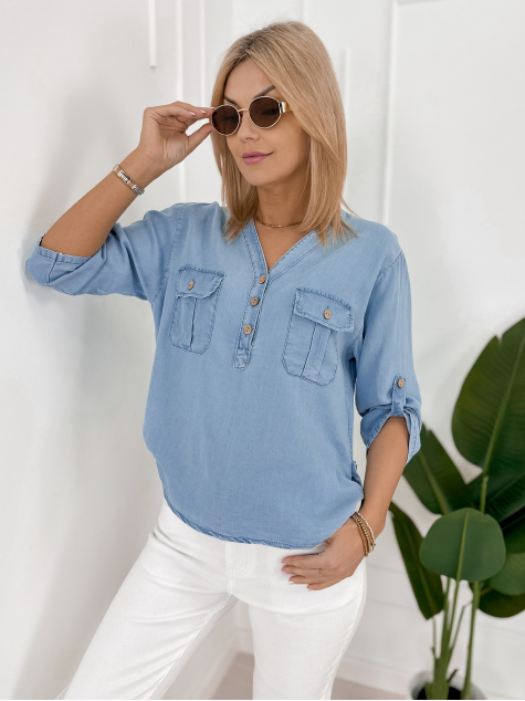 BLOUSE RAMSAY BLUE