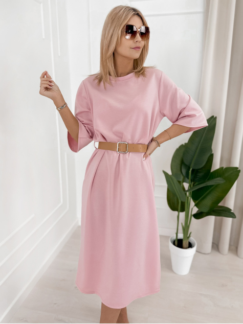 DRESS VARDA POWDER PINK