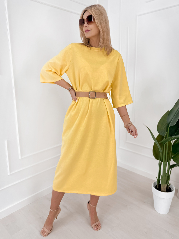 KLEID VARDA GELBE