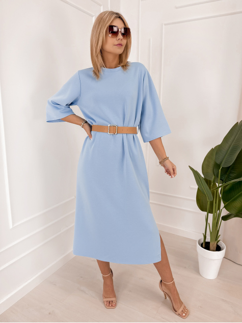 DRESS VARDA BLUE