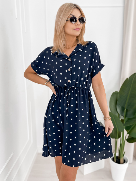 ROBE VALERIA BLEU MARINE