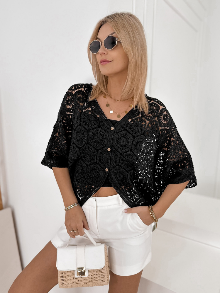 PULLOVER GASPARD SCHWARZ