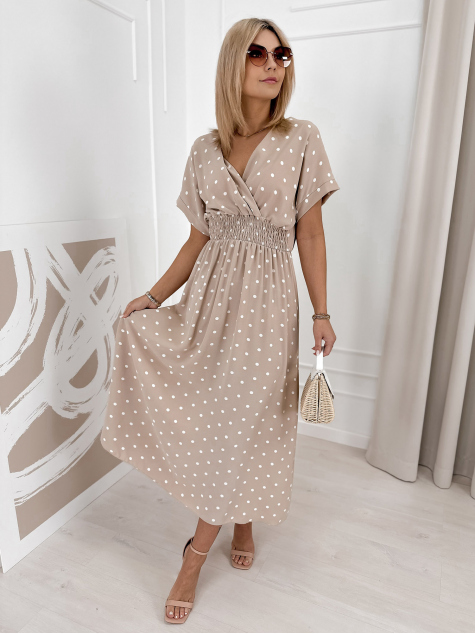 DRESS ALEJANDRO BEIGE