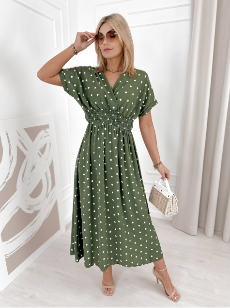 DRESS ALEJANDRO KHAKI