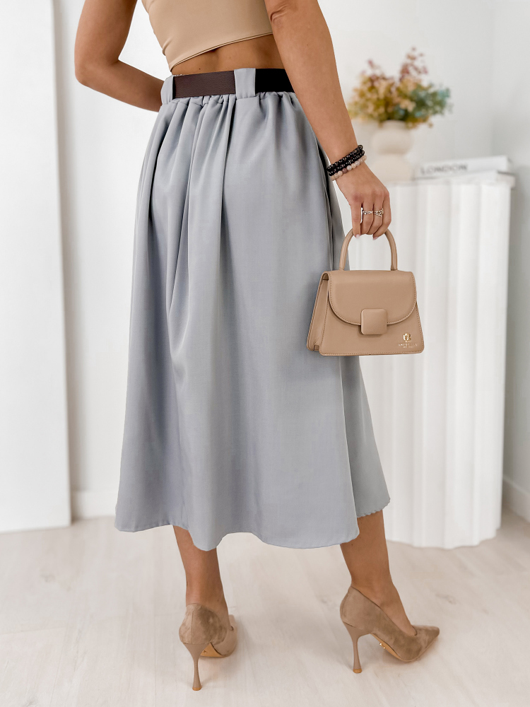 JUPE ELVIRA GRIS