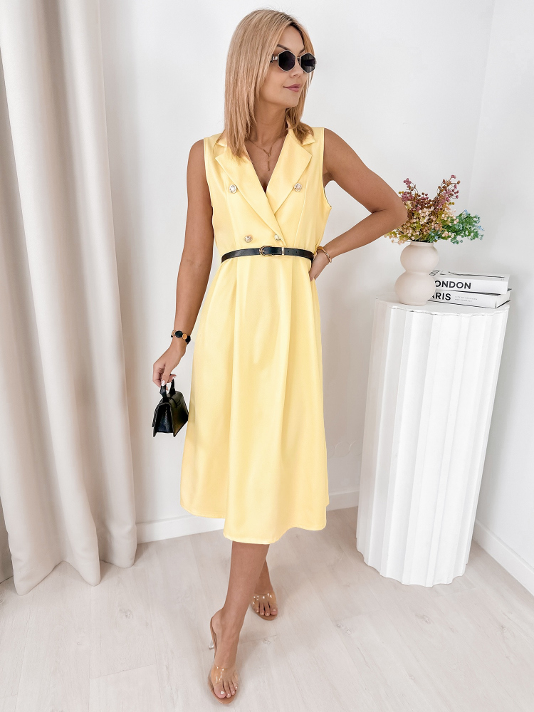 DRESS FALCONE YELLOW