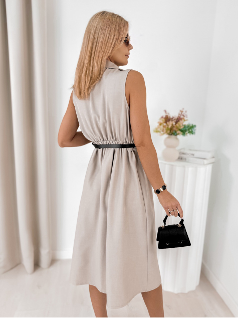 KLEID FALCONE DUNKELBEIGE