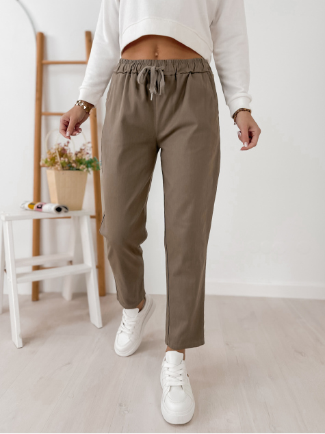 PANTALONI ARMANE BEJ INCHIS