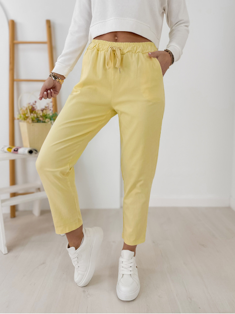 PANTALON ARMANE JAUNE