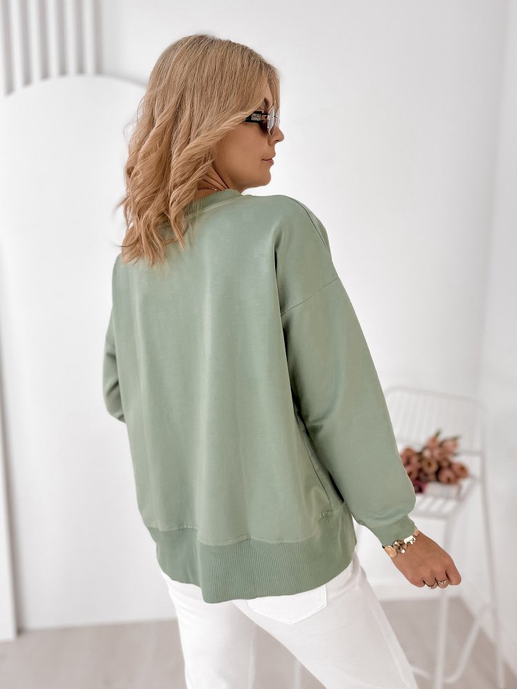 SWEATSHIRT PISTACHIO TANCREDI