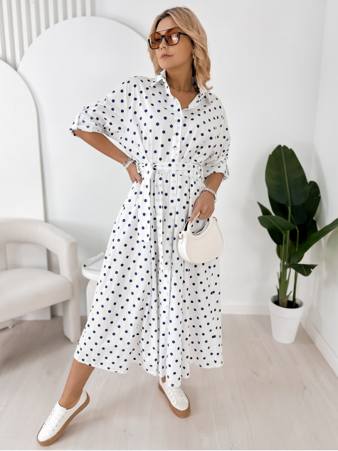 DRESS ANTONIA WHITE