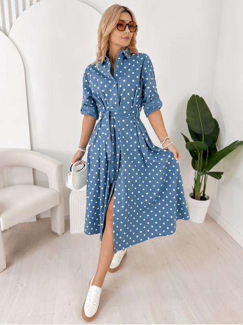 ROBE ANTONIE BLEU