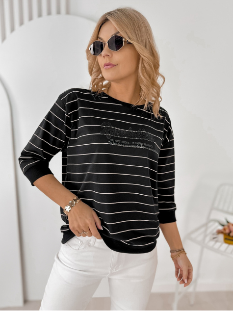 BLOUSE SAUNIERE BLACK