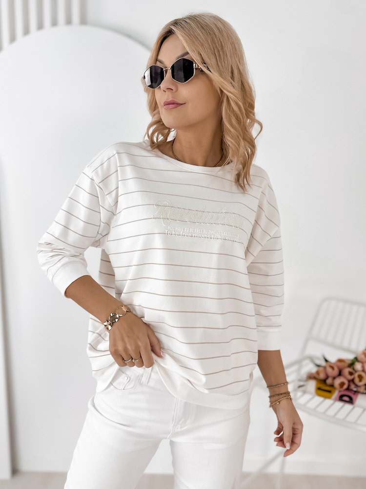 BLUZA SAUNIERE ECRU