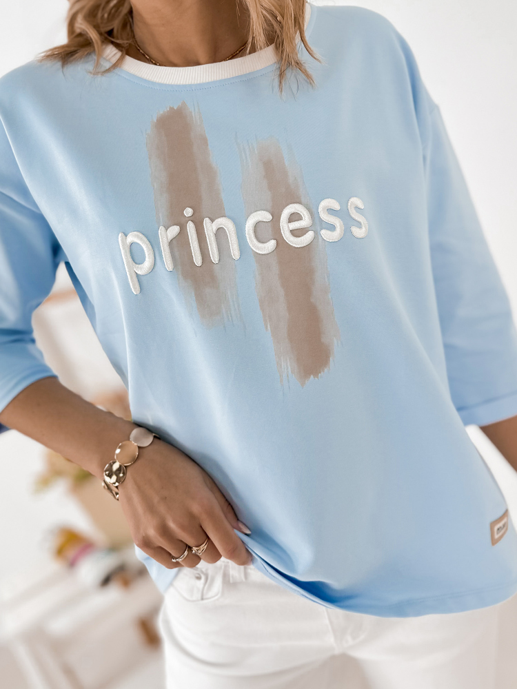 BLUSE CAPELLA BLAU