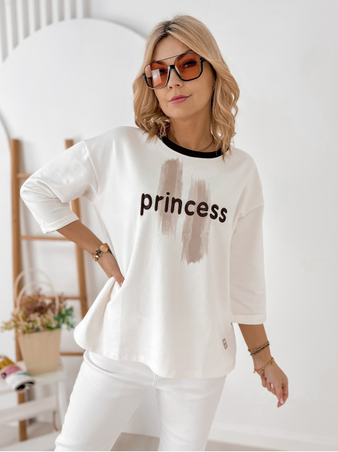 BLUZA CAPELLA ECRU