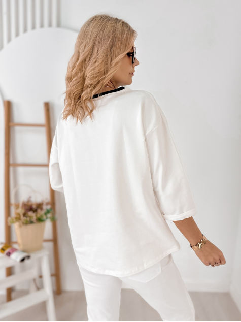 BLUSE CAPELLA ECRU