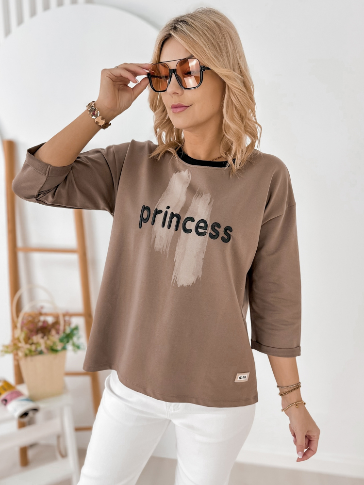 BLOUSE CAPELLA BROWN