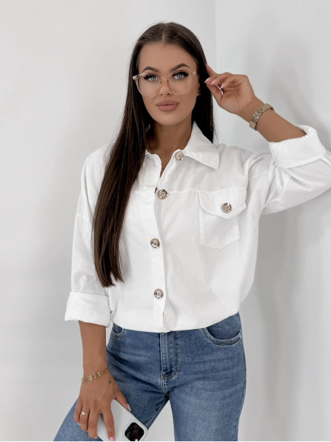 STRIUKĖ VELVETINIS DRABUŽIS GERALDINE BALTA