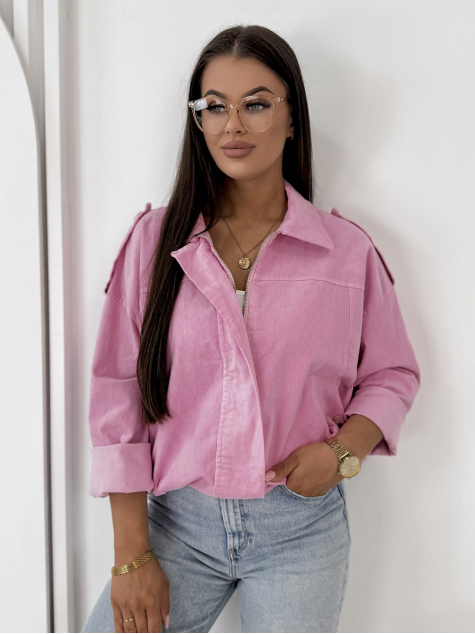 JACKET CORDUROY APOLLINE PINK