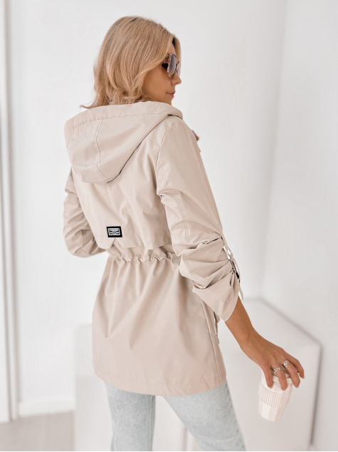 VESTE INGRID BEIGE FONCÉ