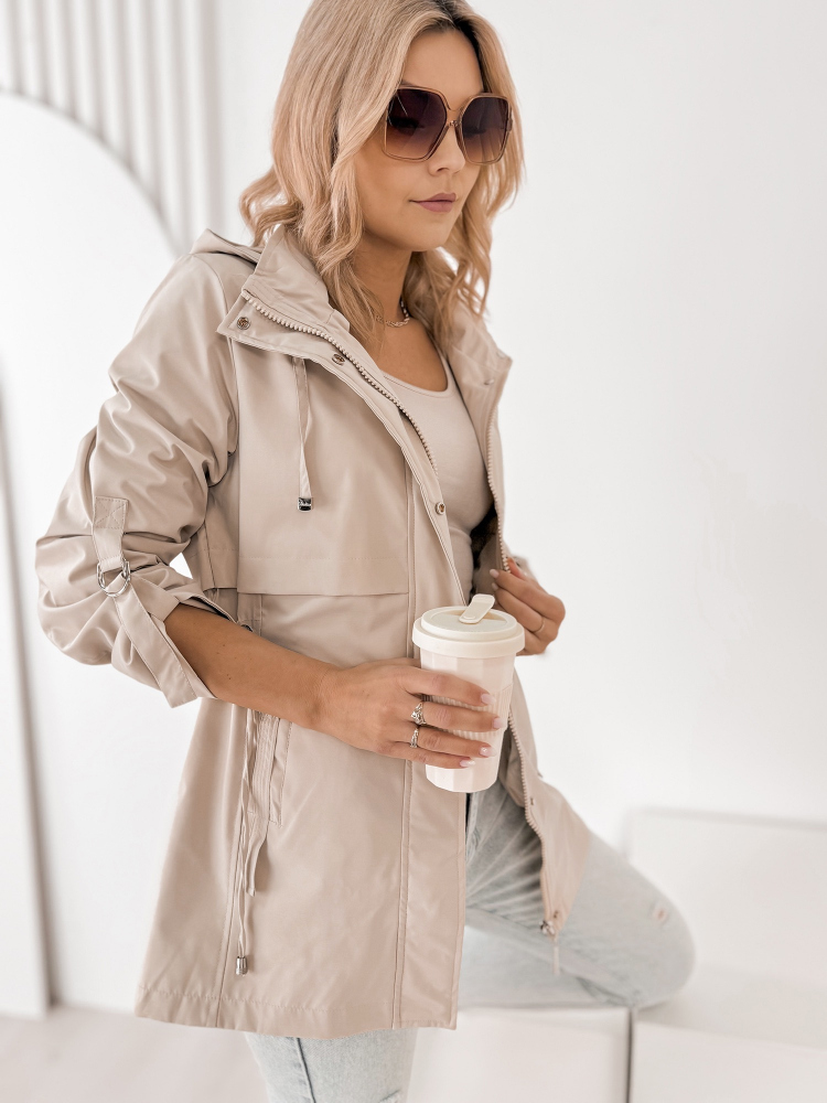 JACKET INGRID DARK BEIGE