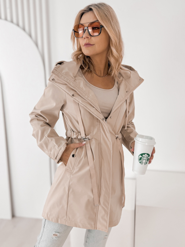 VESTE JULIEN BEIGE FONCÉ