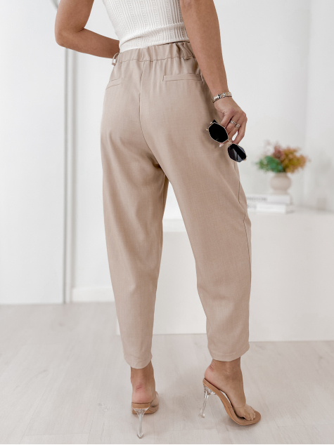 PANTALONI VASARI BEJ