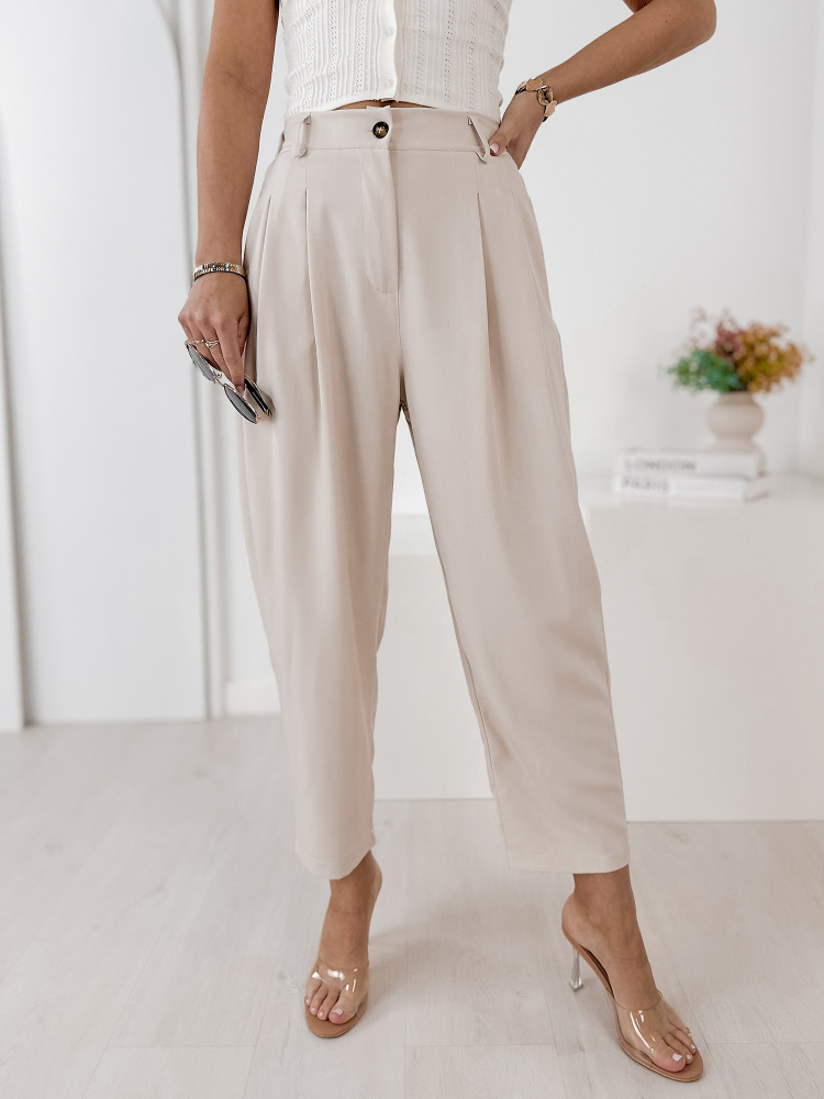 PANTALON VASARI BEIGE CLAIR