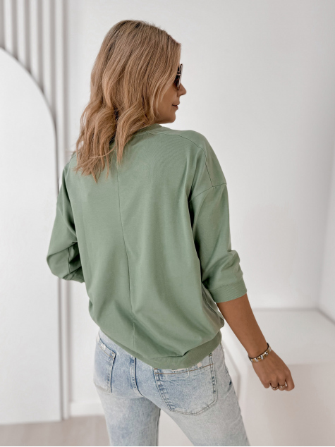 BLOUSE CHARTRES OLIVE