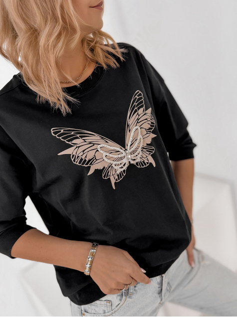 BLUZA CHARTRES NEAGRA