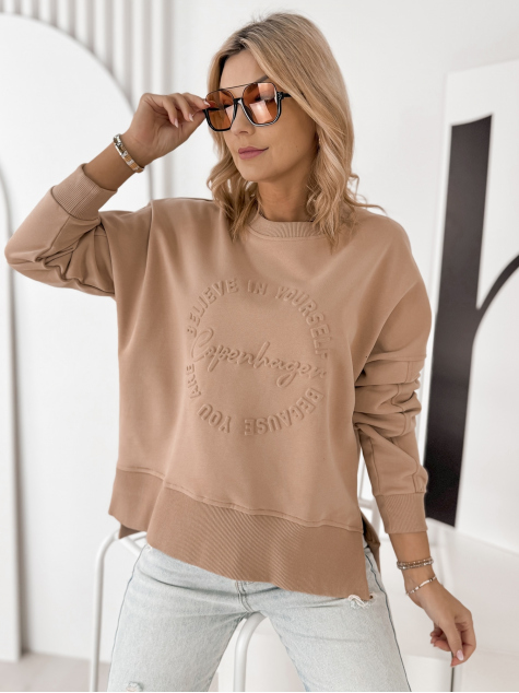 SWEATSHIRT COPENHAGEN CARAMEL