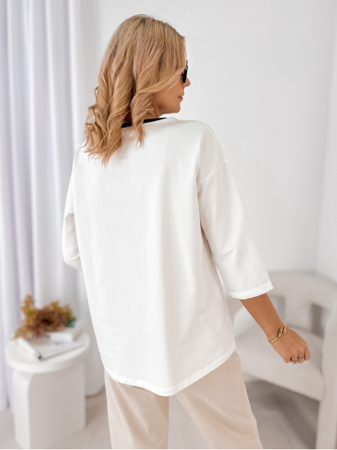 BLOUSE BECKER ECRU