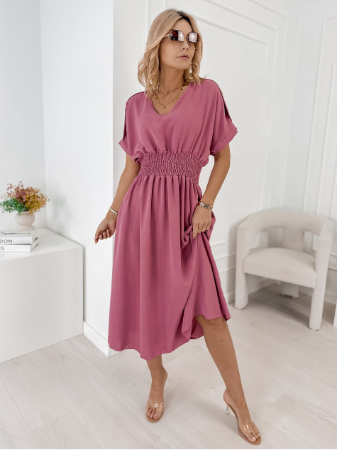 KLEID ILUMINA SCHMUTZIG ROSA