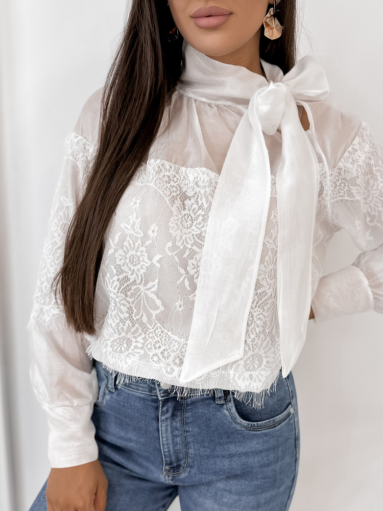 BLUSE RELICTA WEISS