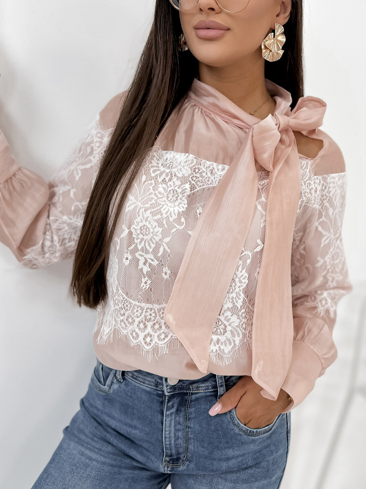 BLUZA RELICTA ROZ PUDRAT