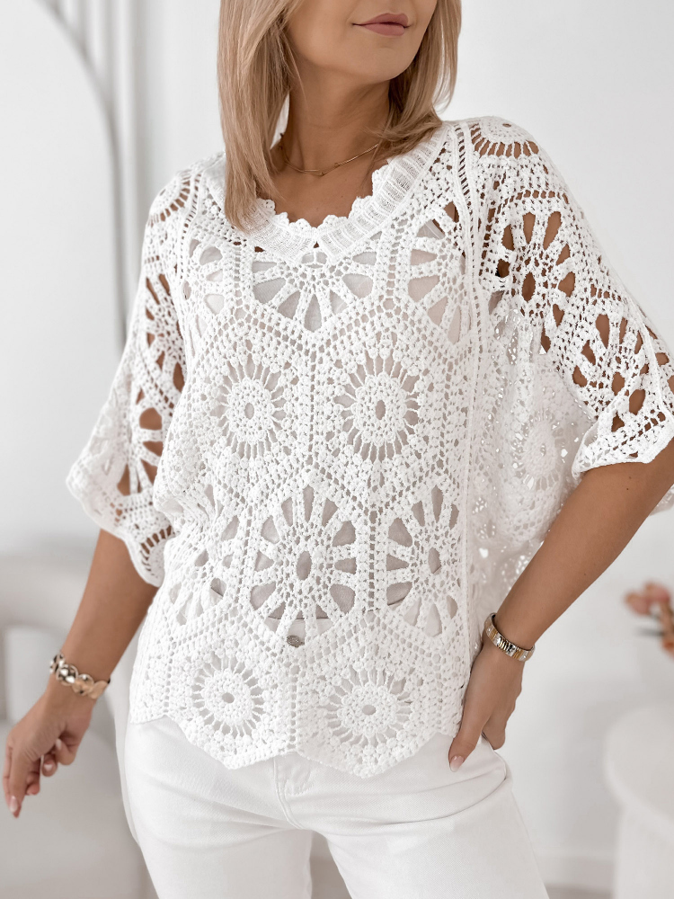 BLUZA ACARIO ALBA