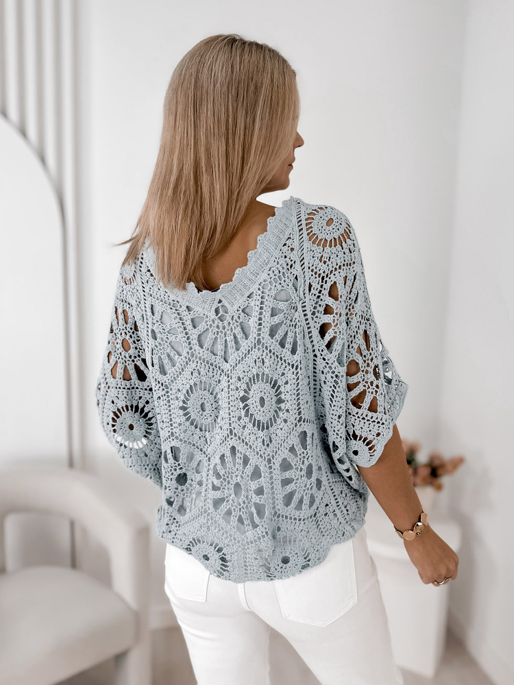 BLOUSE ACARIO BLUE