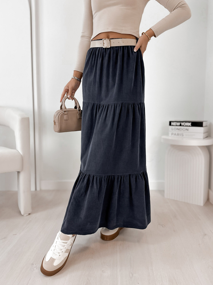 SUKNĚ MANŠESTR YOSELLE NAVY BLUE