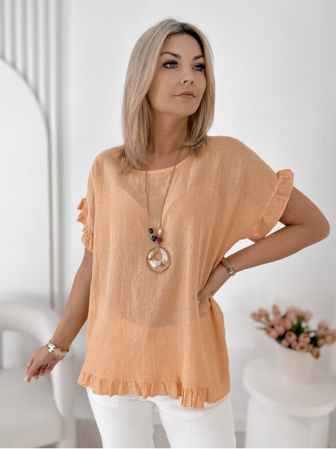 BLOUSE CIREL ORANGE
