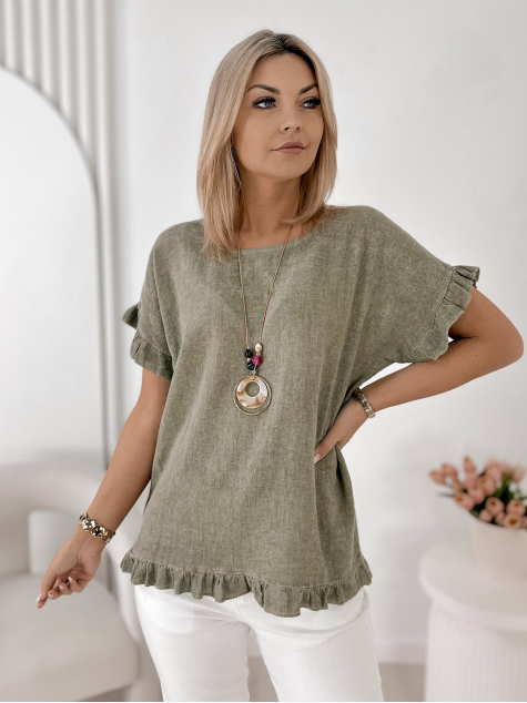 BLOUSE CIREL KAKI