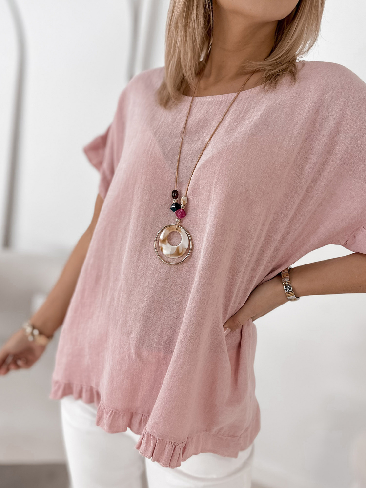 BLOUSE CIREL POWDER PINK