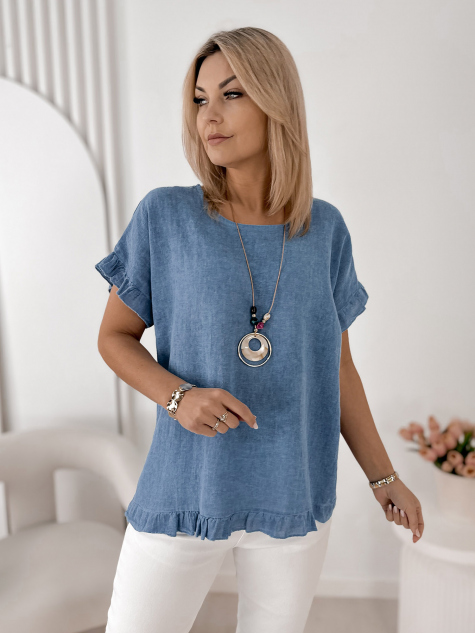 BLOUSE CIREL BLEU