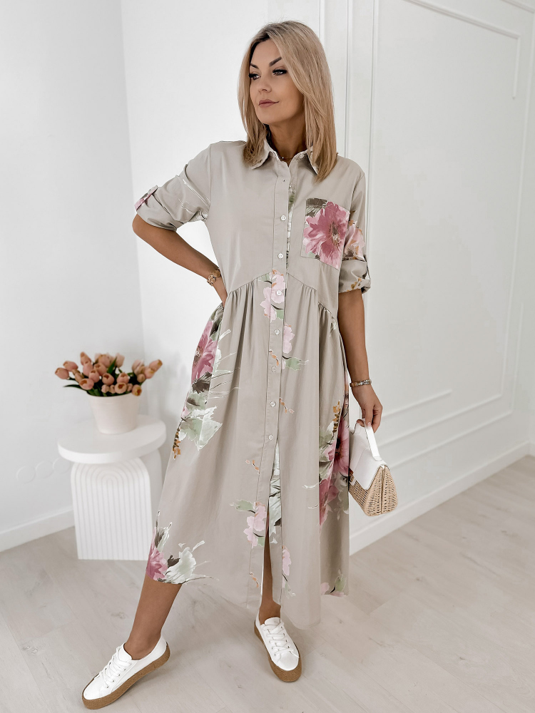 DRESS MURRAY BEIGE