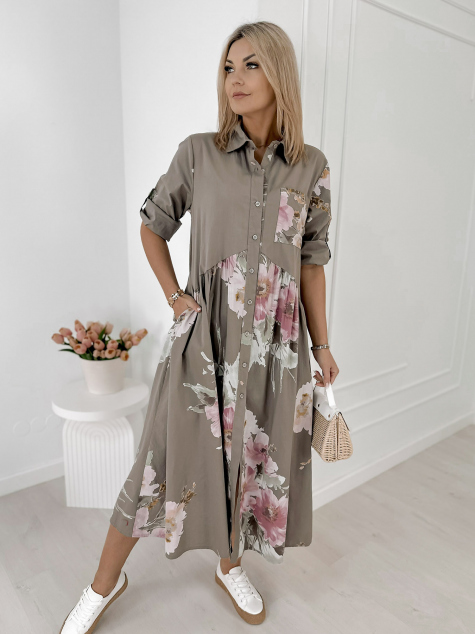 KLEID MURRAY DUNKELBEIGE