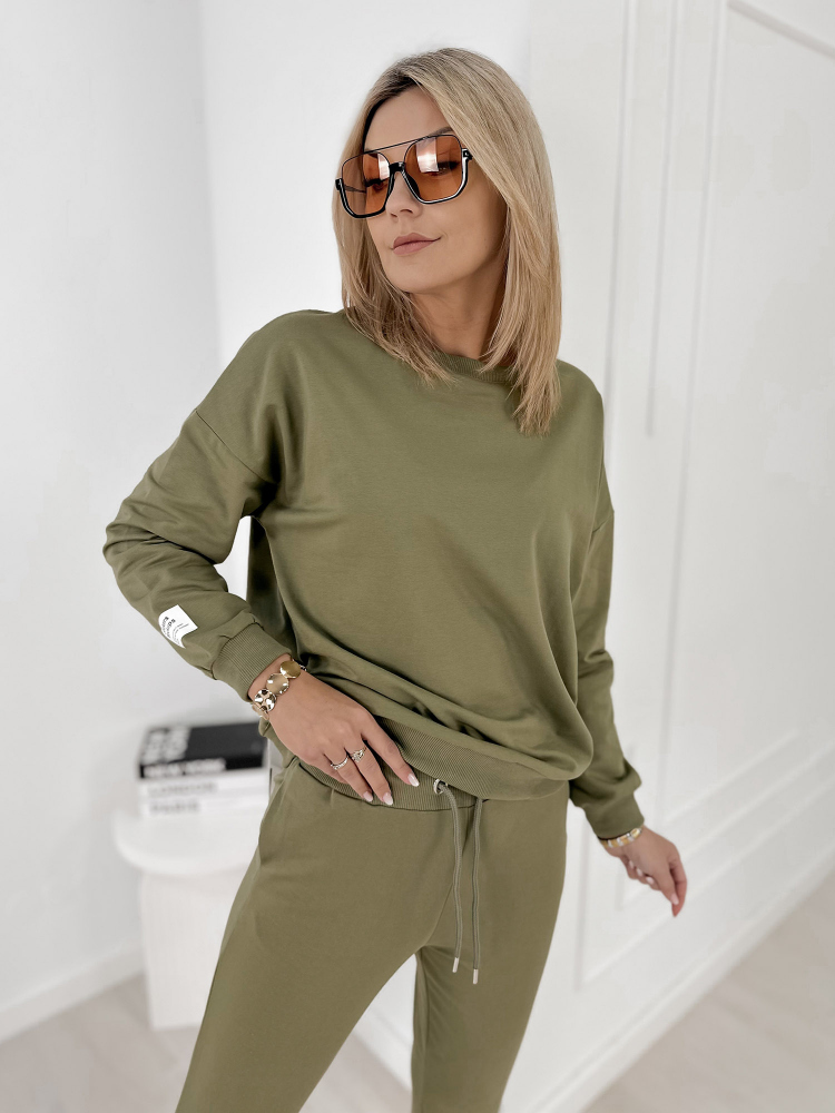 SET DRESS BYRON KHAKI