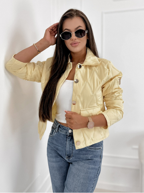 VESTE KELSIE JAUNE