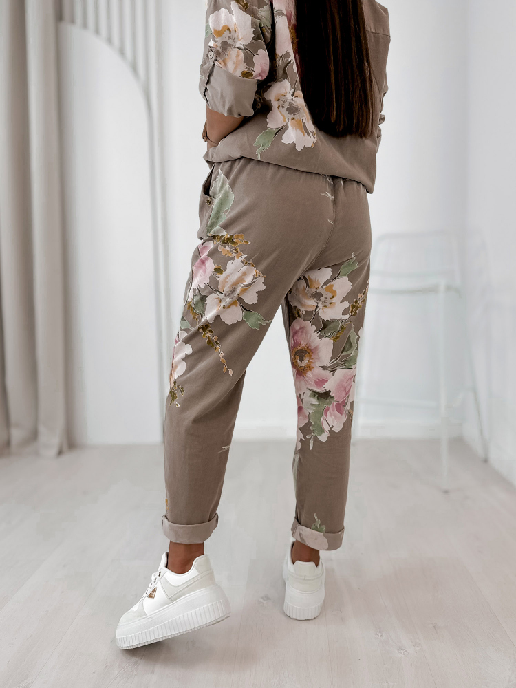 COMPLEU CORDUROY REMIO BEJ INCHIS
