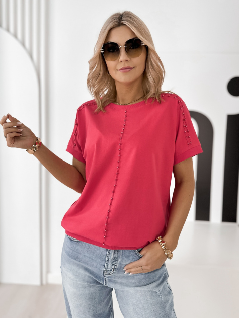 BLOUSE MAURICE FRAMBOISE